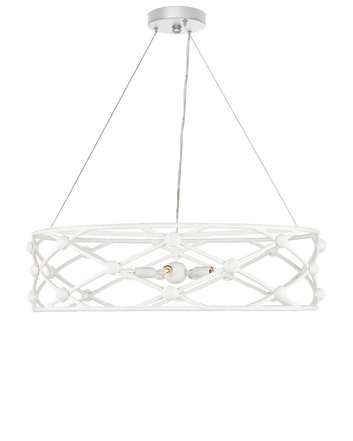 Sefrou White Chandelier