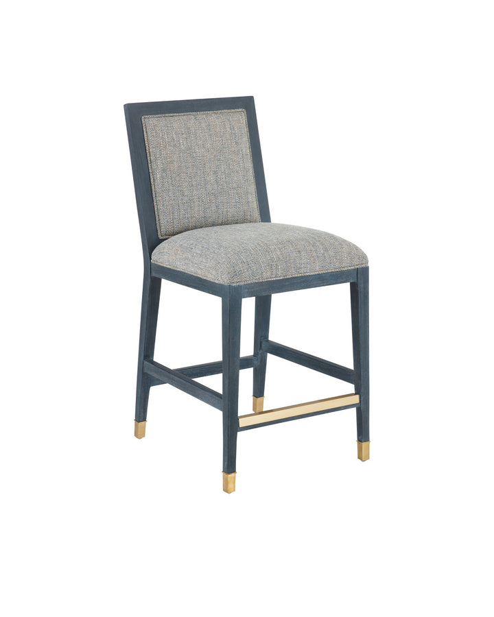 Santos Vintage Navy Counter Stool, Barrett Dusk