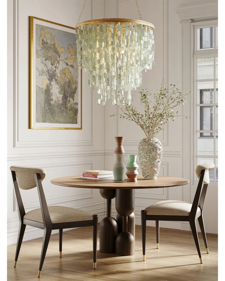 Verre de Mer Chandelier 28"H