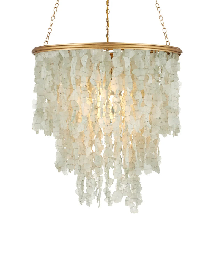 Verre de Mer Chandelier 28"H