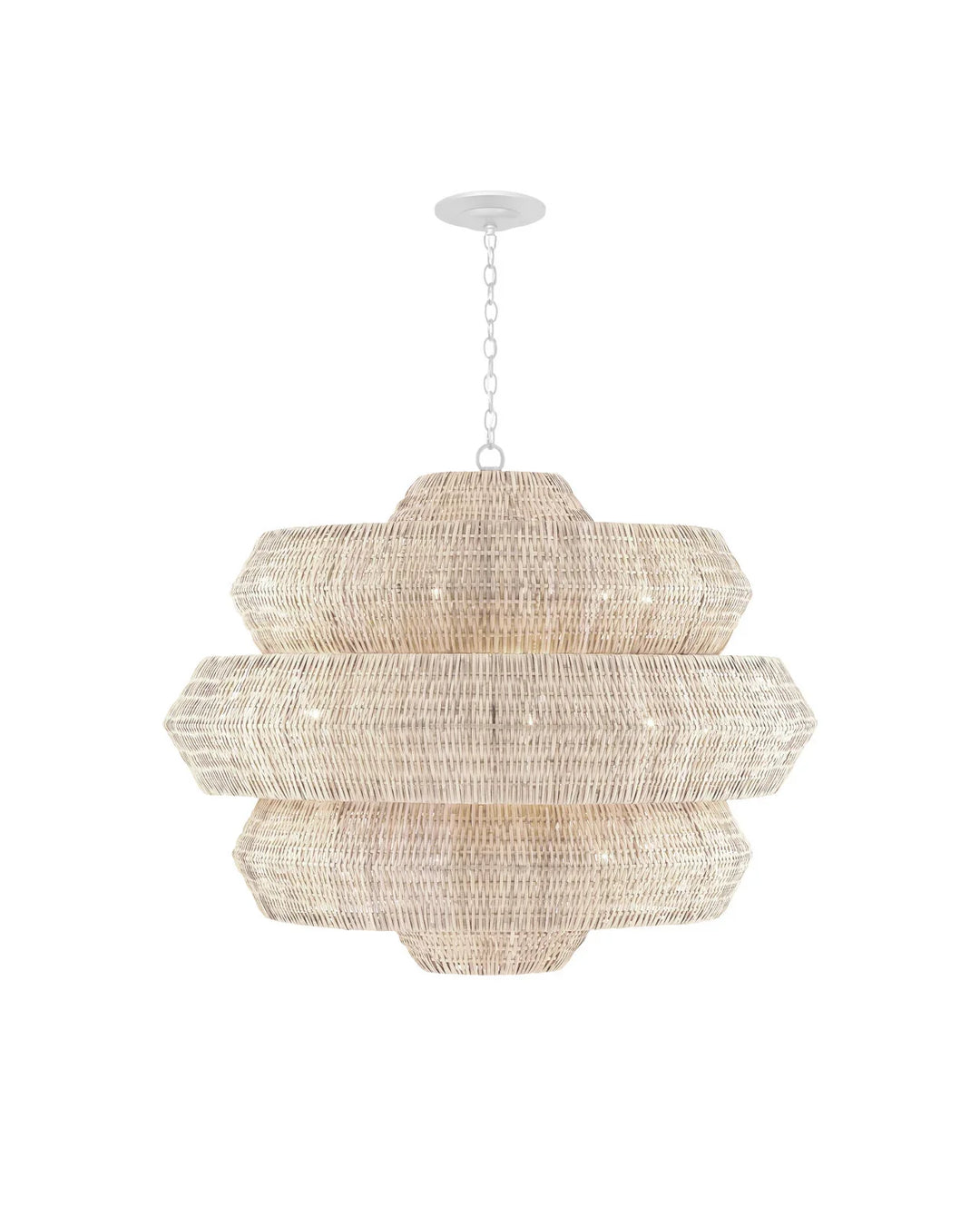 Antibes Grande White Chandelier