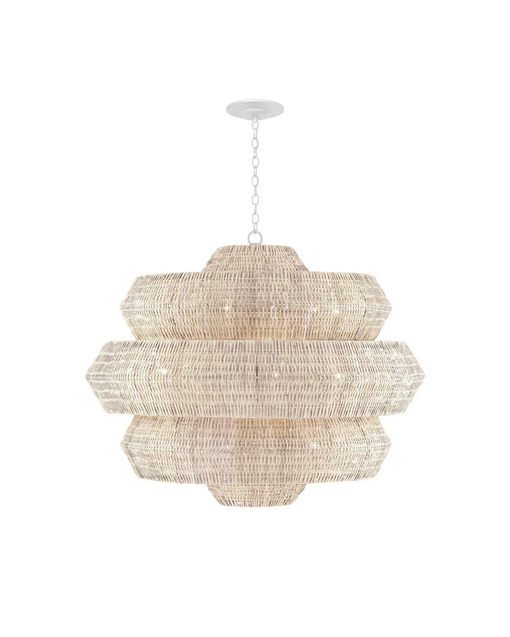 Antibes Grande White Chandelier