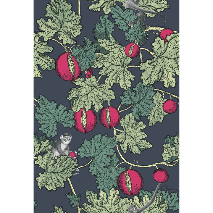Frutto Proibito Wallpaper Ink &amp; Magenta