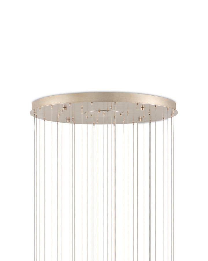 Beehive 36-Light Round Multi-Drop Pendant
