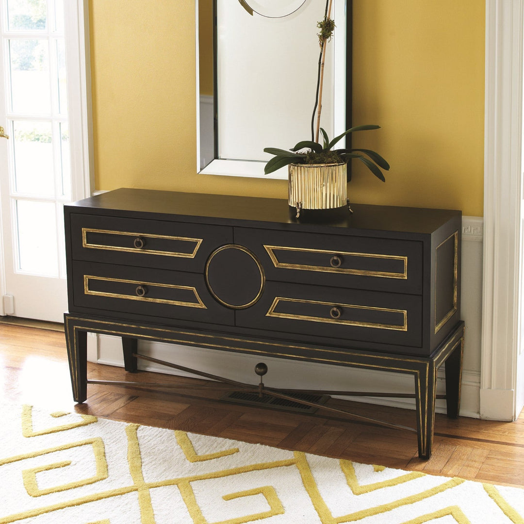 Collectors Cabinet-Console - Black