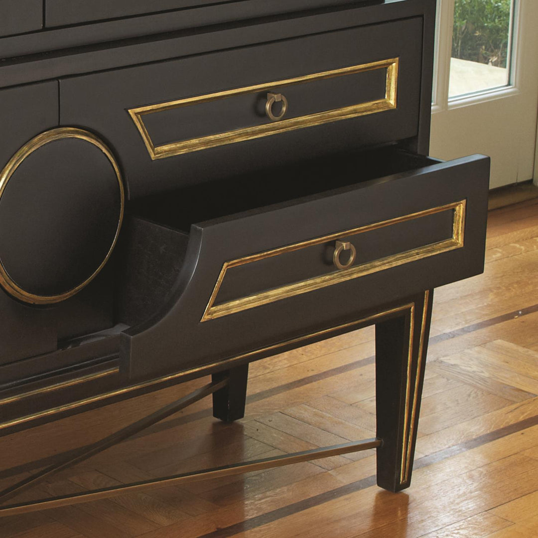Collectors Cabinet-Console - Black