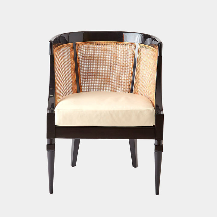 Naomi Cane Chair - Black