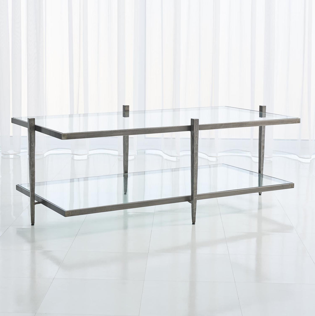 Laforge Cocktail Table-Natural Iron