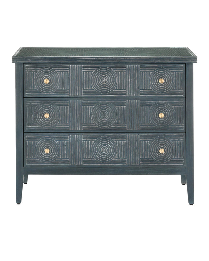 Santos Vintage Navy Large Chest