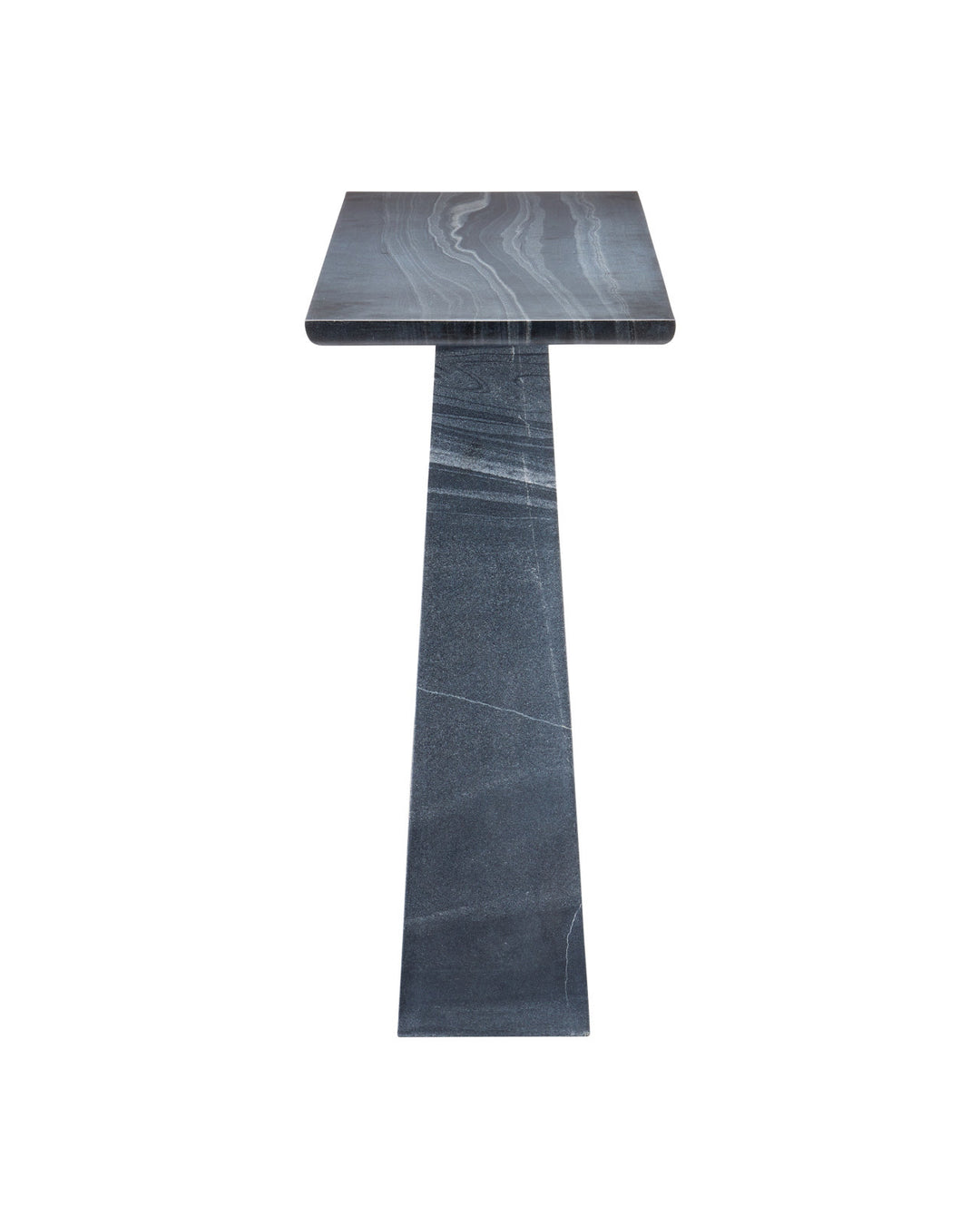 Demi Travertine Console Table Demi Black