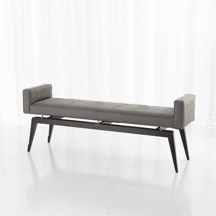 Faux Bois City Bench-Grey