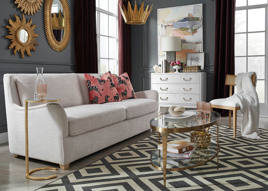 Brando Coffee Table - Antique Brass