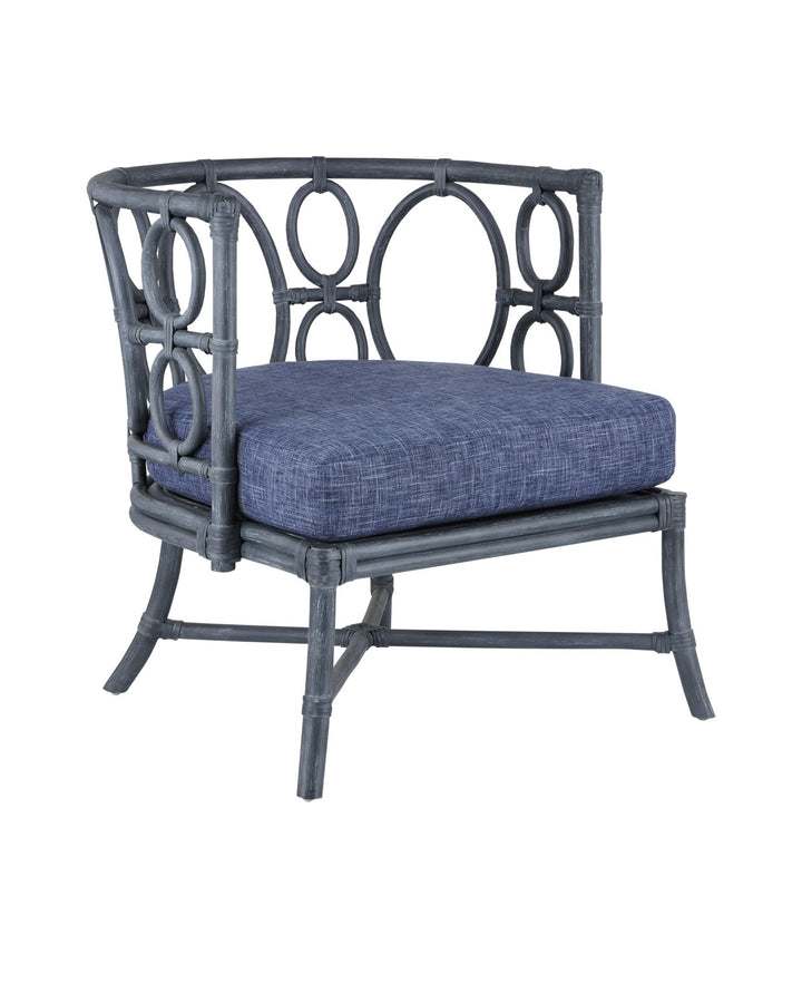 Tegal Natural Chair - Finn Indigo