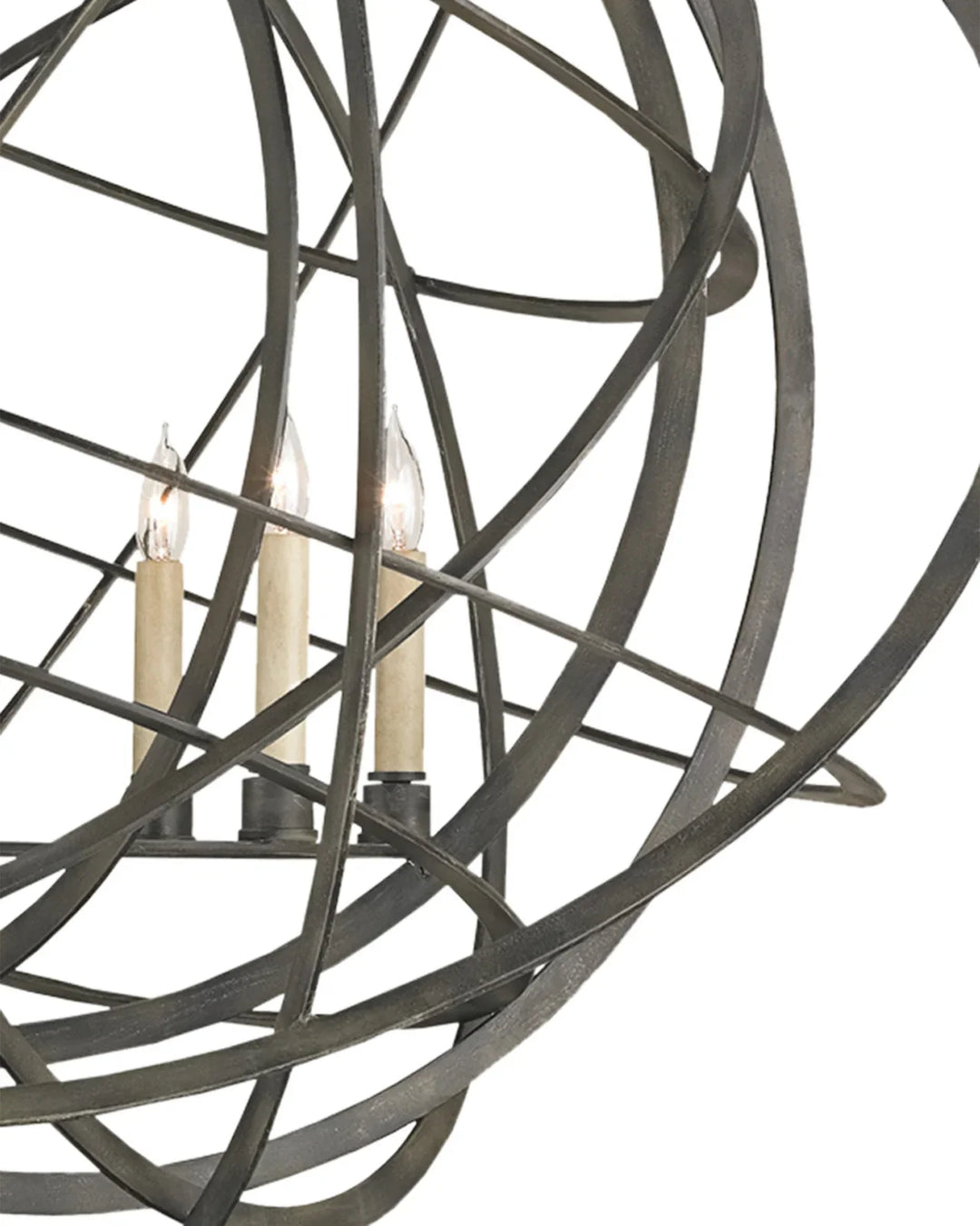 Genesis Black Orb Chandelier