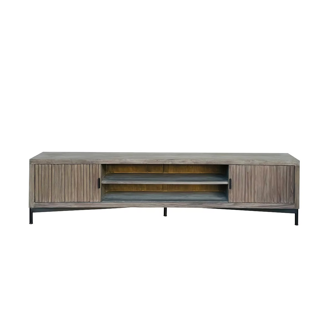 Kurt Low Media Cabinet Smoke