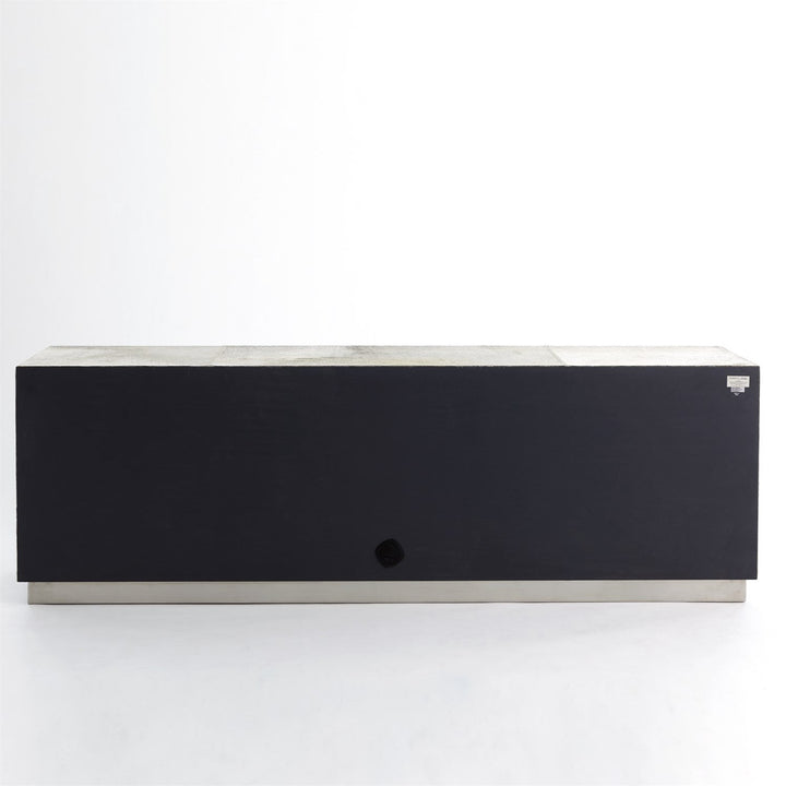 Metro Long Cabinet - Grey Hair-On-Hide