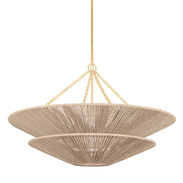 Tropea Abaca Rope Chandelier - 40"