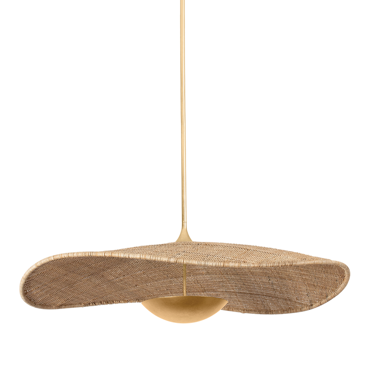 Shiloh Rattan Chandelier