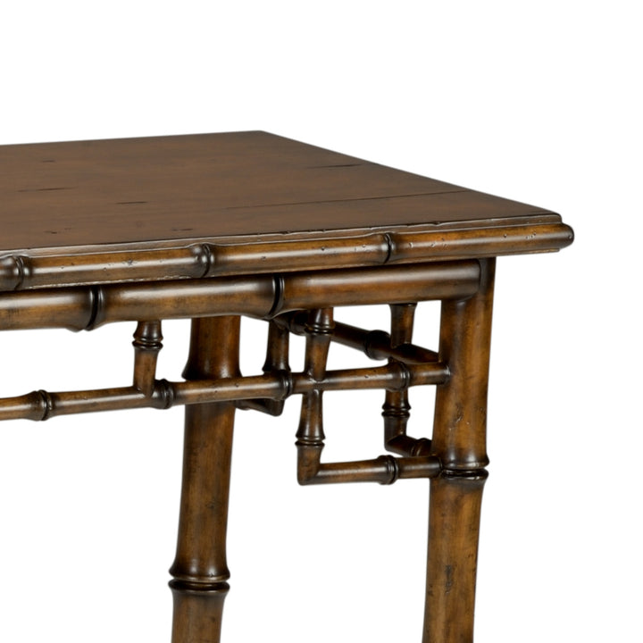 Bamboo Console - Walnut