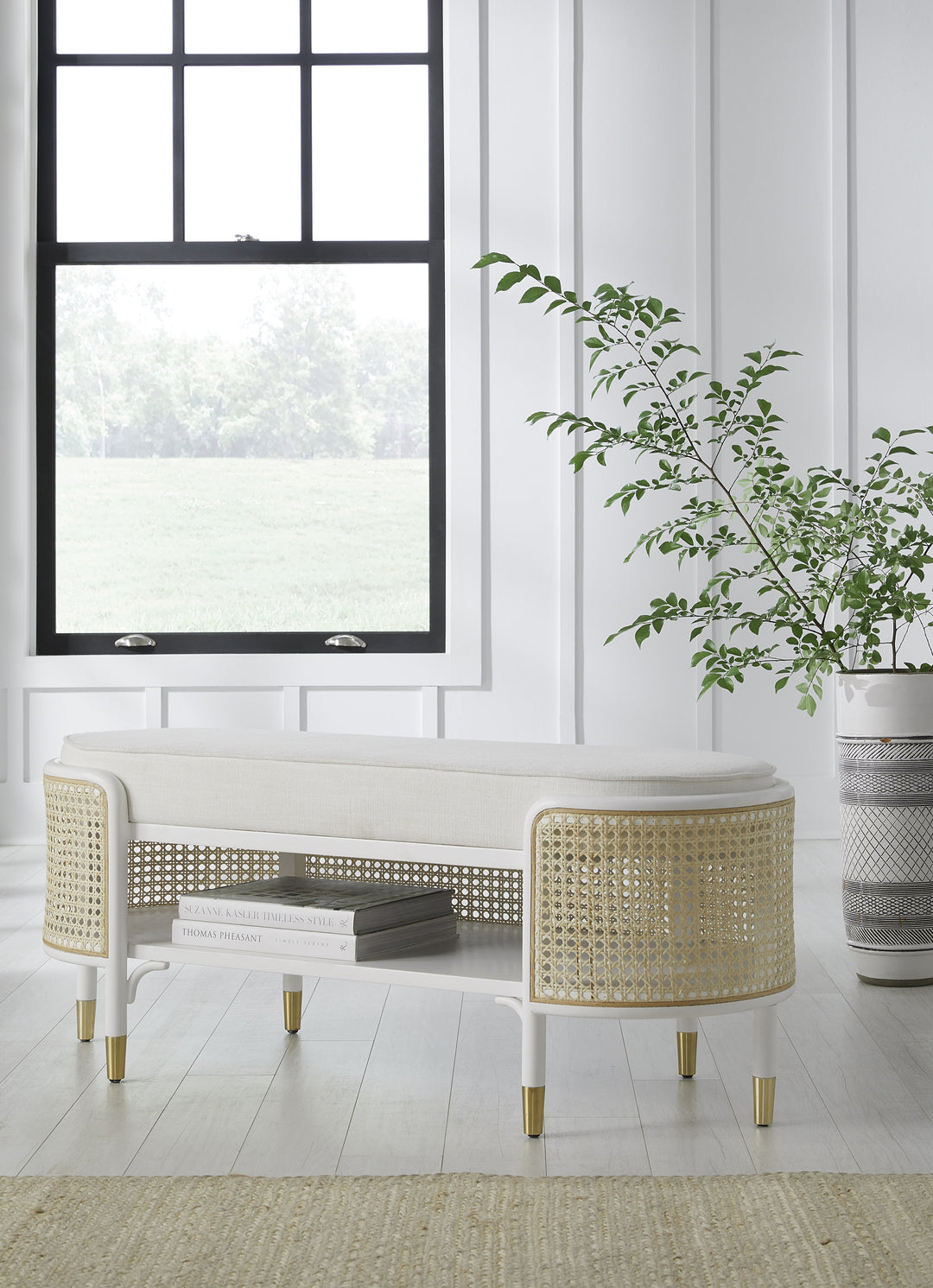 Beale Bench - White