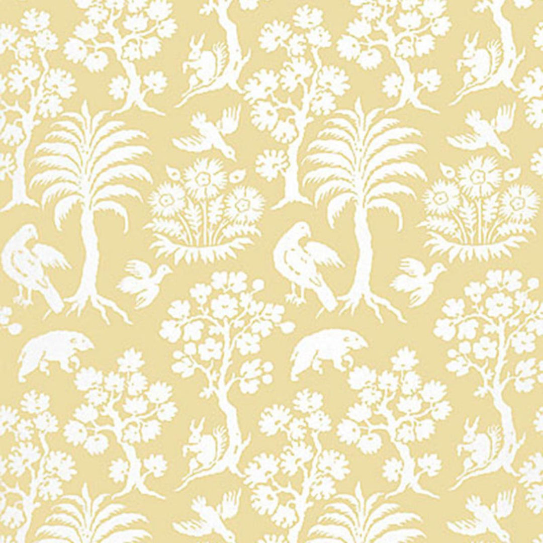 Palm Damask Wallpaper - Sunlight  5004351