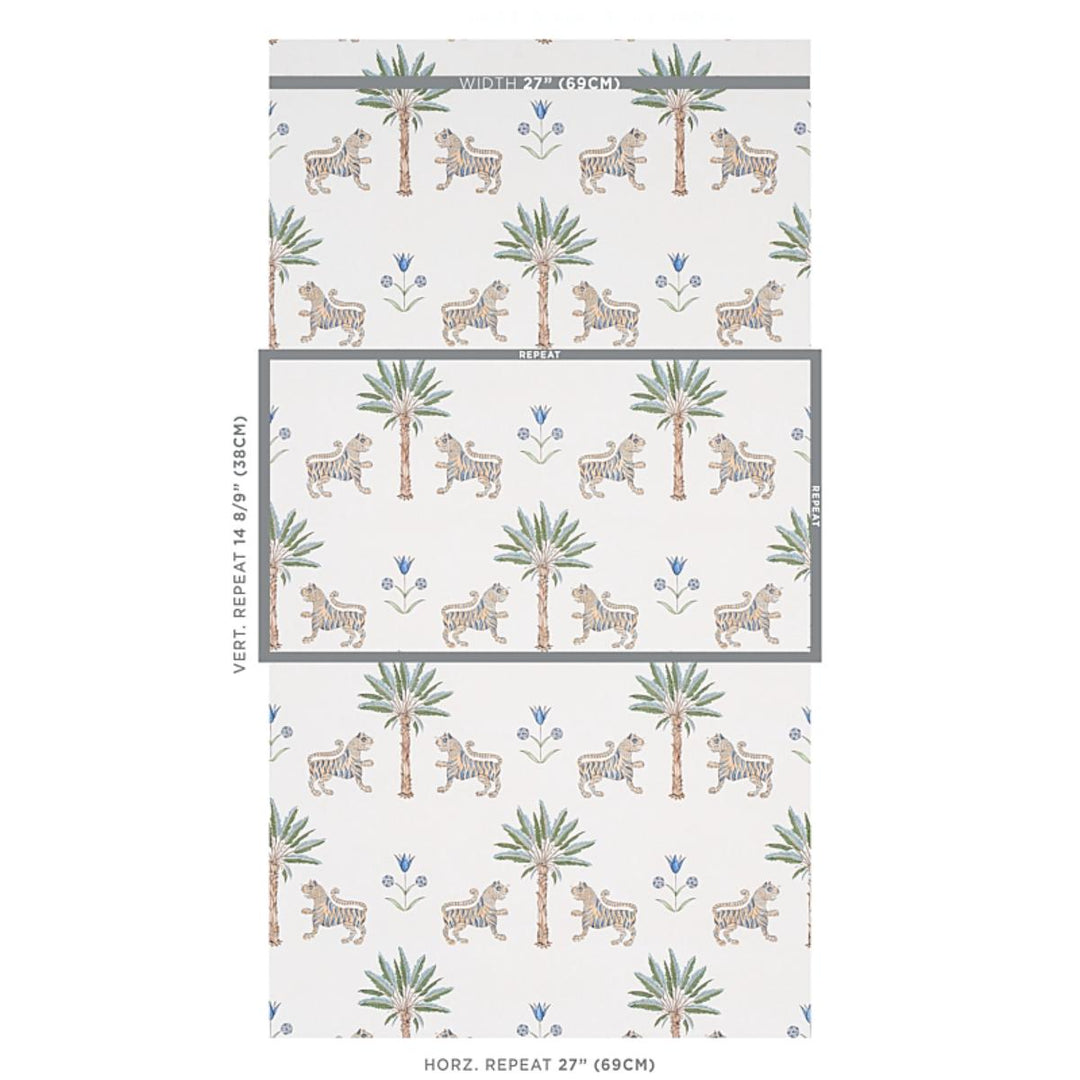 Tiger Palm Wallpaper - Delft  5012921