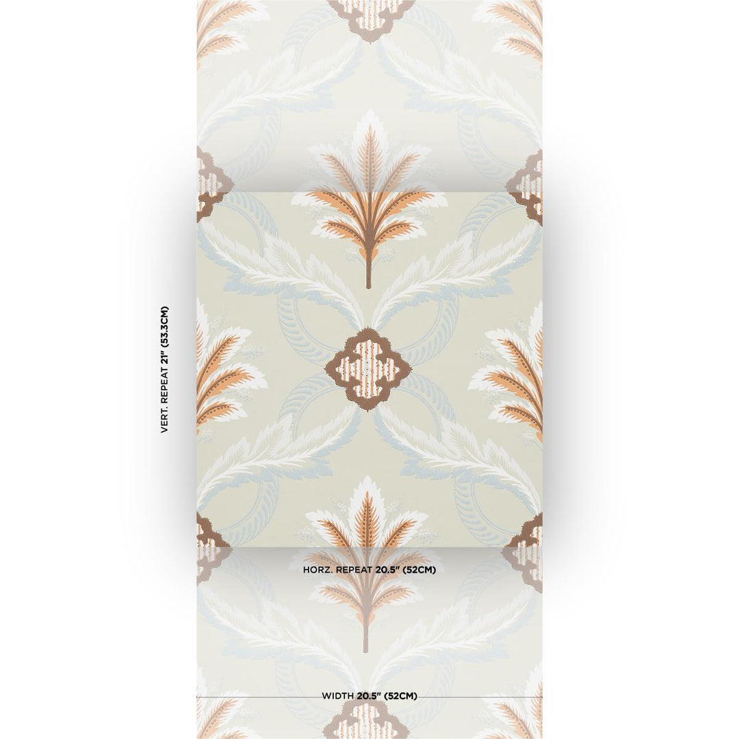 Front Waltz Wallpaper - Sage  5013150