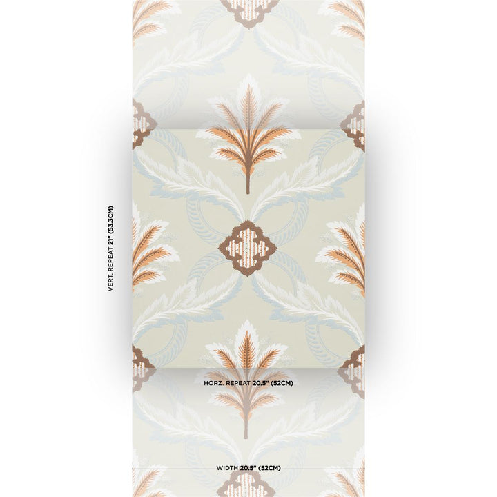 Front Waltz Wallpaper - Sage  5013150