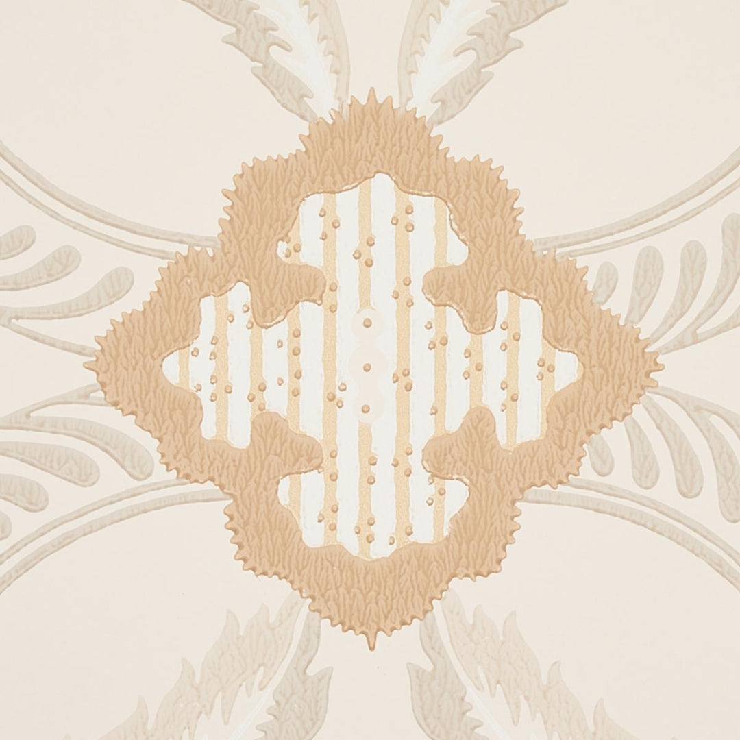 Front Waltz Wallpaper - Grey &amp; Gold  5013151