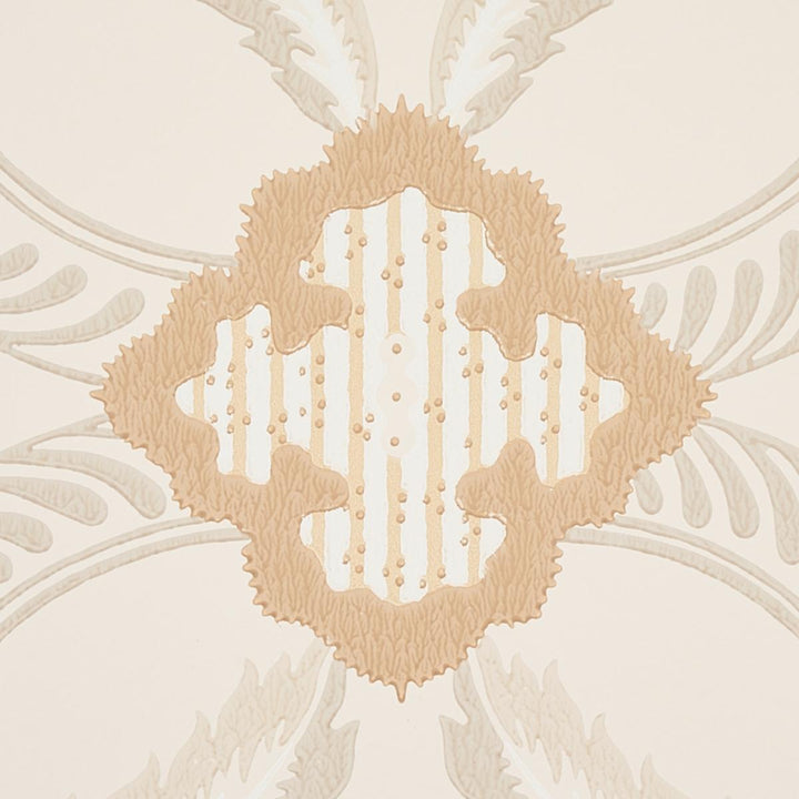 Front Waltz Wallpaper - Grey &amp; Gold  5013151