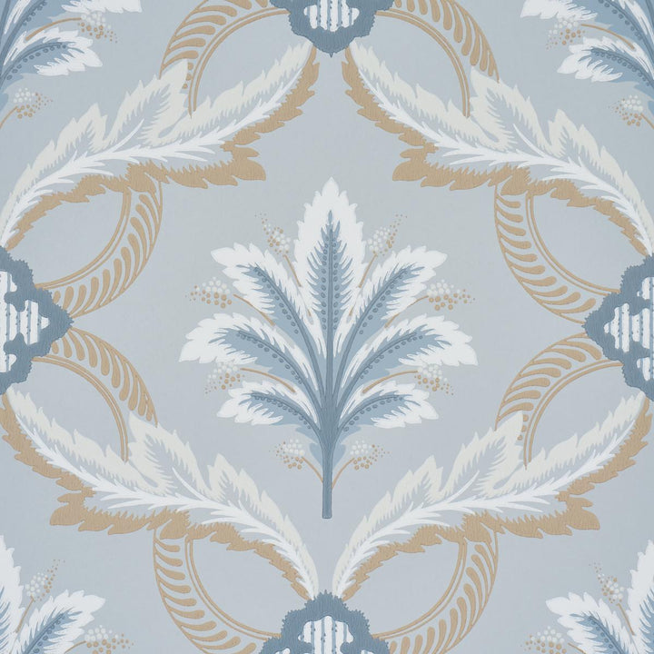 Front Waltz Wallpaper - Light Blue  5013152