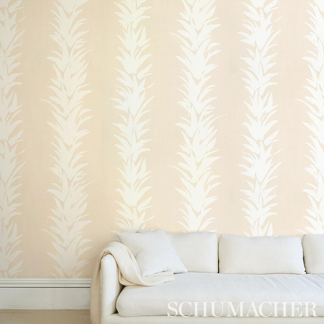White Lotus Wallpaper Sand