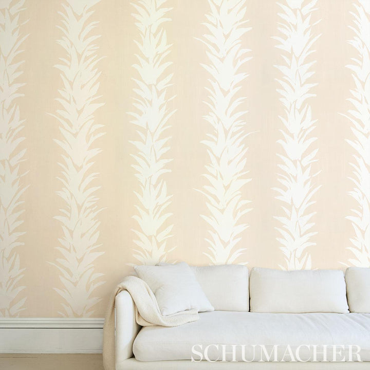 White Lotus Wallpaper Sand