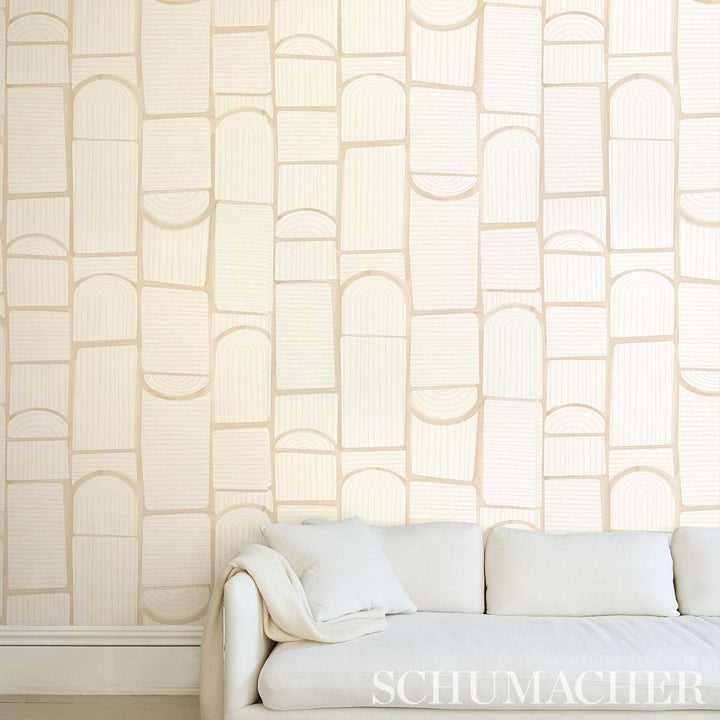 Bloomsbury Wallpaper Warm White