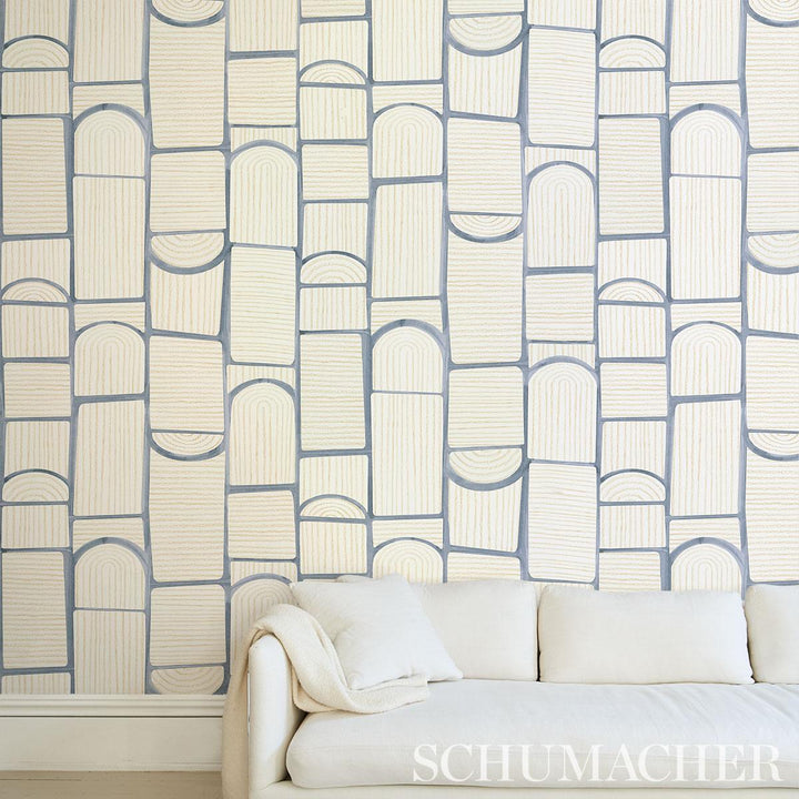 Bloomsbury Wallpaper Slate