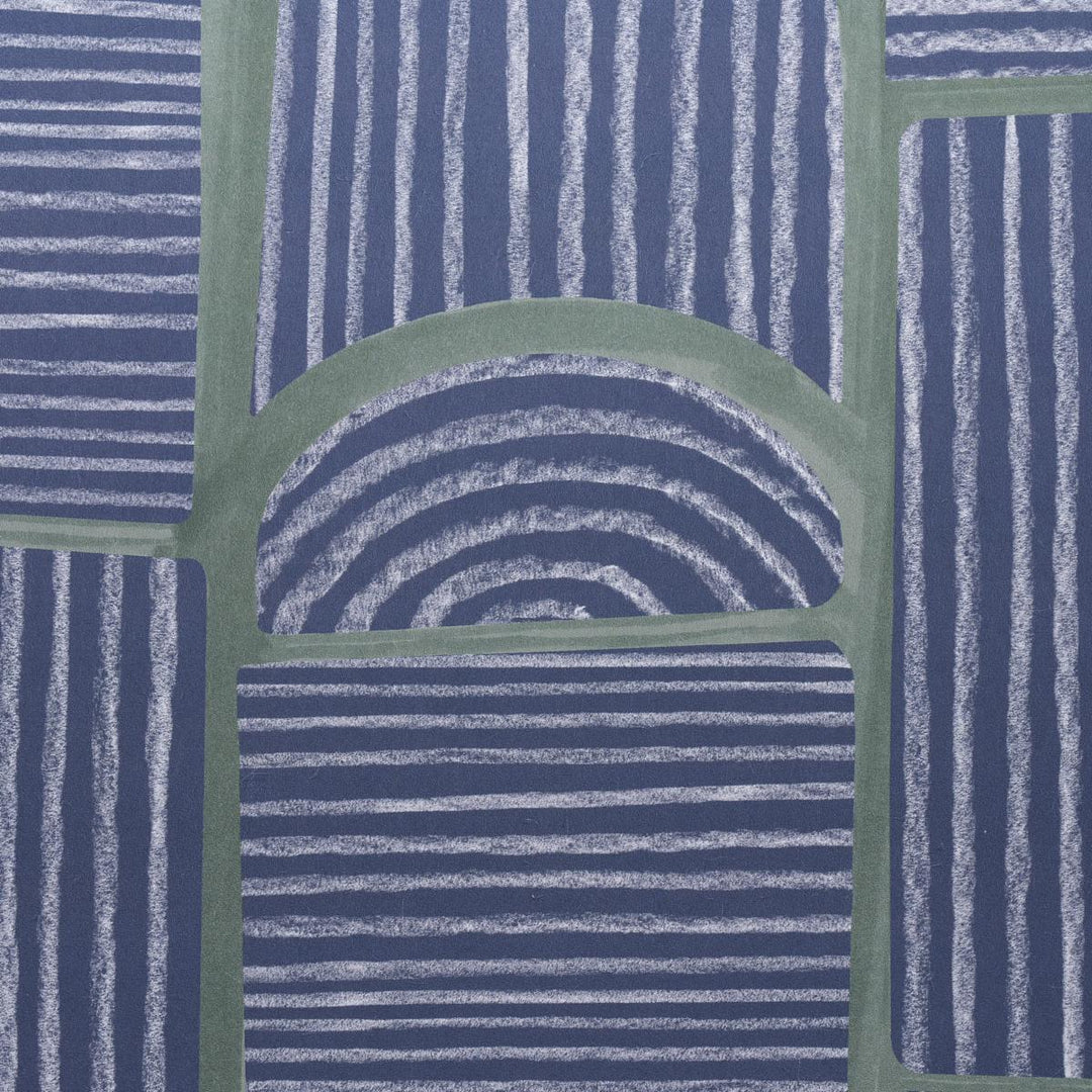 Bloomsbury Wallpaper Deep Navy