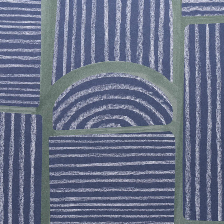 Bloomsbury Wallpaper Deep Navy