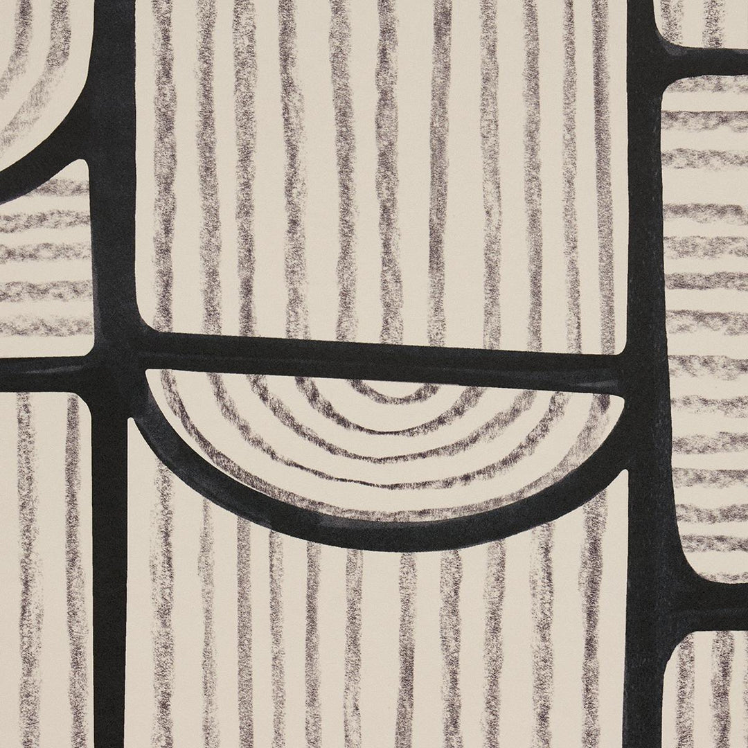 Bloomsbury Wallpaper Carbon