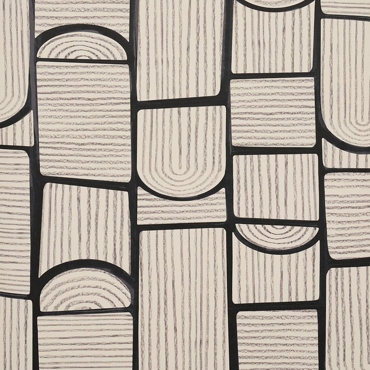 Bloomsbury Wallpaper Carbon