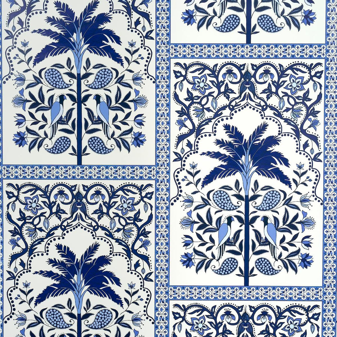 Amazonas Mystique Wallpaper - Tropical Shades of Blue  5016941
