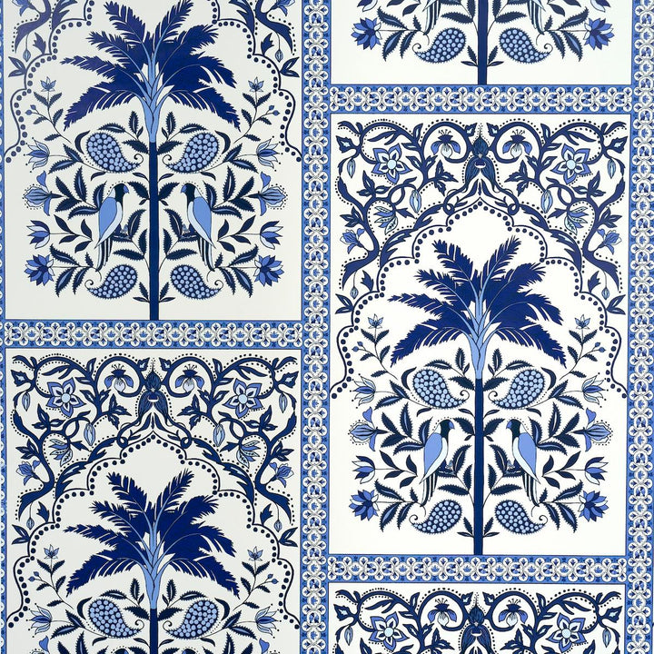 Amazonas Mystique Wallpaper - Tropical Shades of Blue  5016941