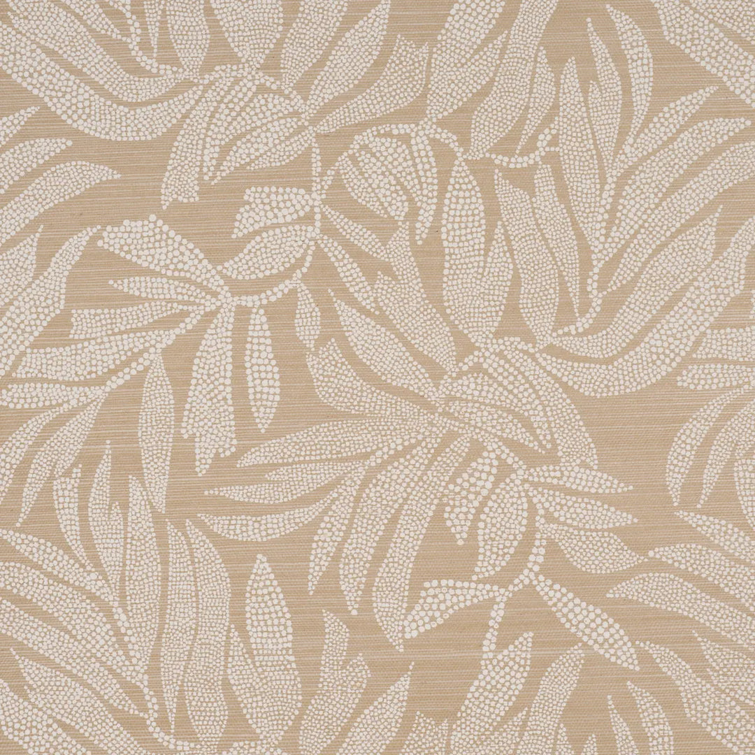 Tayrona Palm Mosaic Sisal Wallpaper Playa Dorada Sand