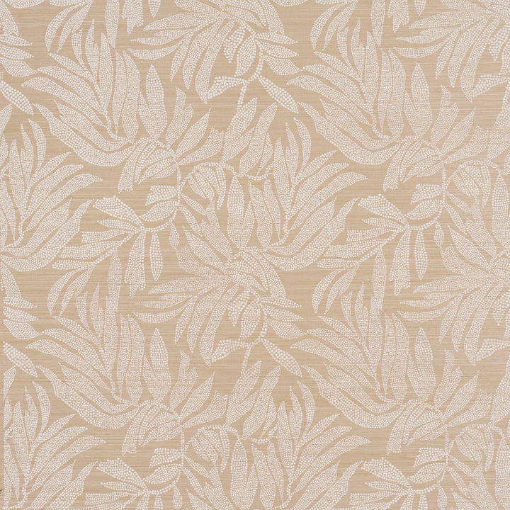 Tayrona Palm Mosaic Sisal Wallpaper Playa Dorada Sand