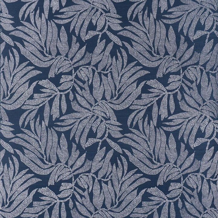 Tayrona Palm Mosaic Sisal Wallpaper Pacific Ocean Hues