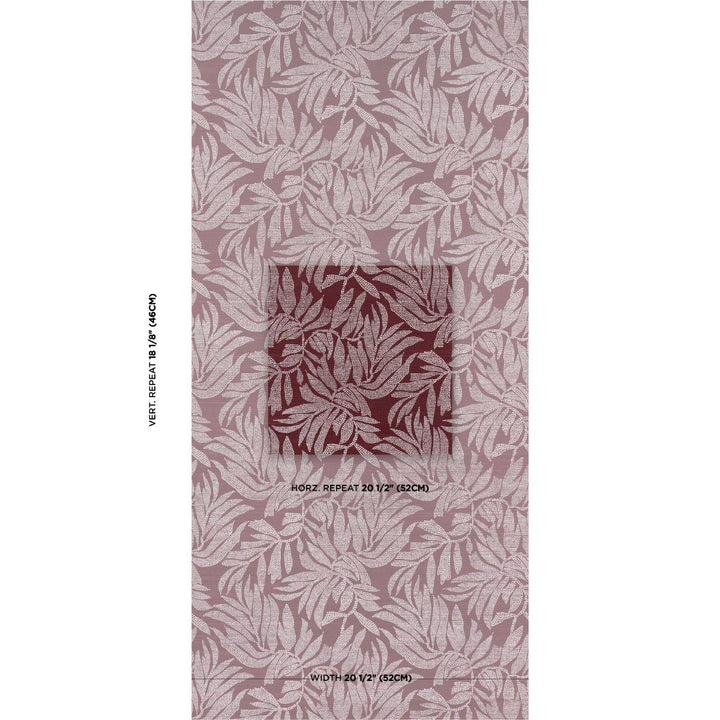 Tayrona Palm Mosaic Sisal Wallpaper Coconut Latte