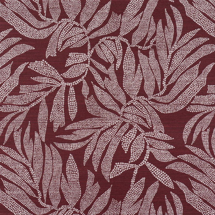 Tayrona Palm Mosaic Sisal Wallpaper Coconut Latte