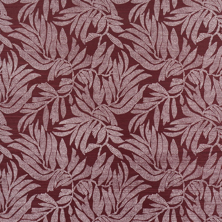 Tayrona Palm Mosaic Sisal Wallpaper Coconut Latte