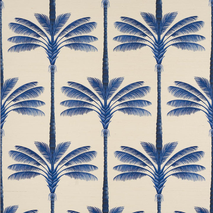 A Palm Is A Palm Sisal Wallpaper - Indigo Palm Grove 5016962