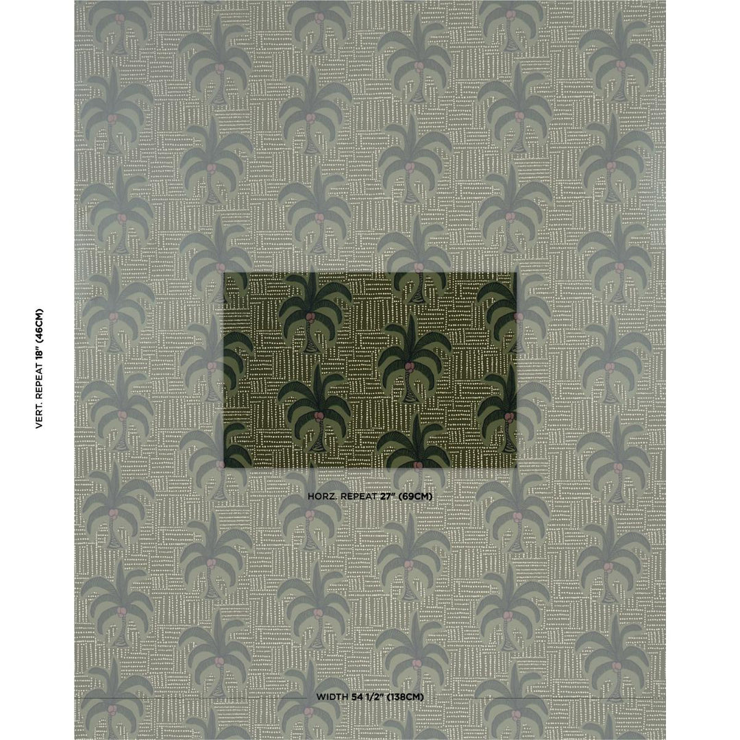 Agua De Coco - Palm Tree Green  5017240