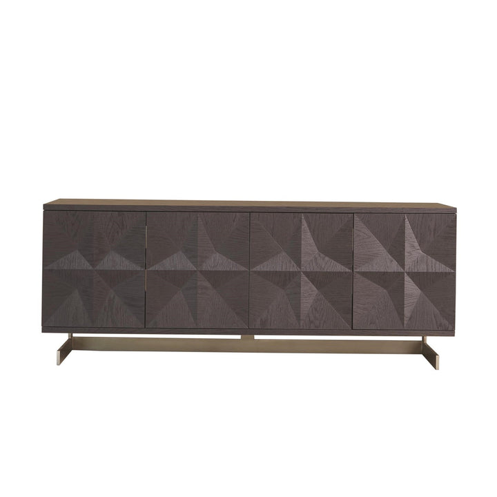 Evening Star Media Cabinet Black